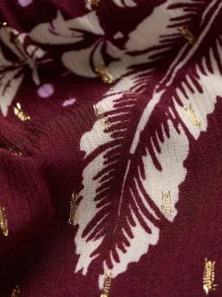 FatFace Azalea Claret Floral Print Jumpsuit