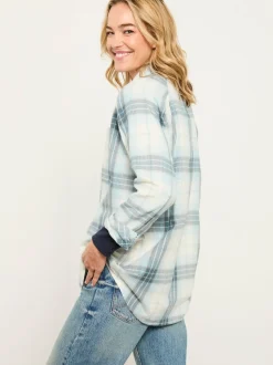 FatFace Bessie Light Blue Check Shirt