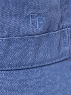 FatFace Blue 100% Cotton Brisbane Bucket Hat