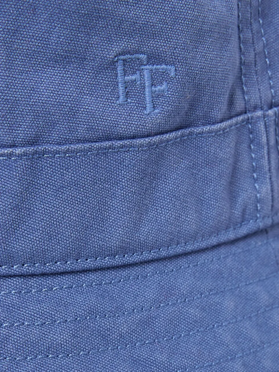 FatFace Blue 100% Cotton Brisbane Bucket Hat