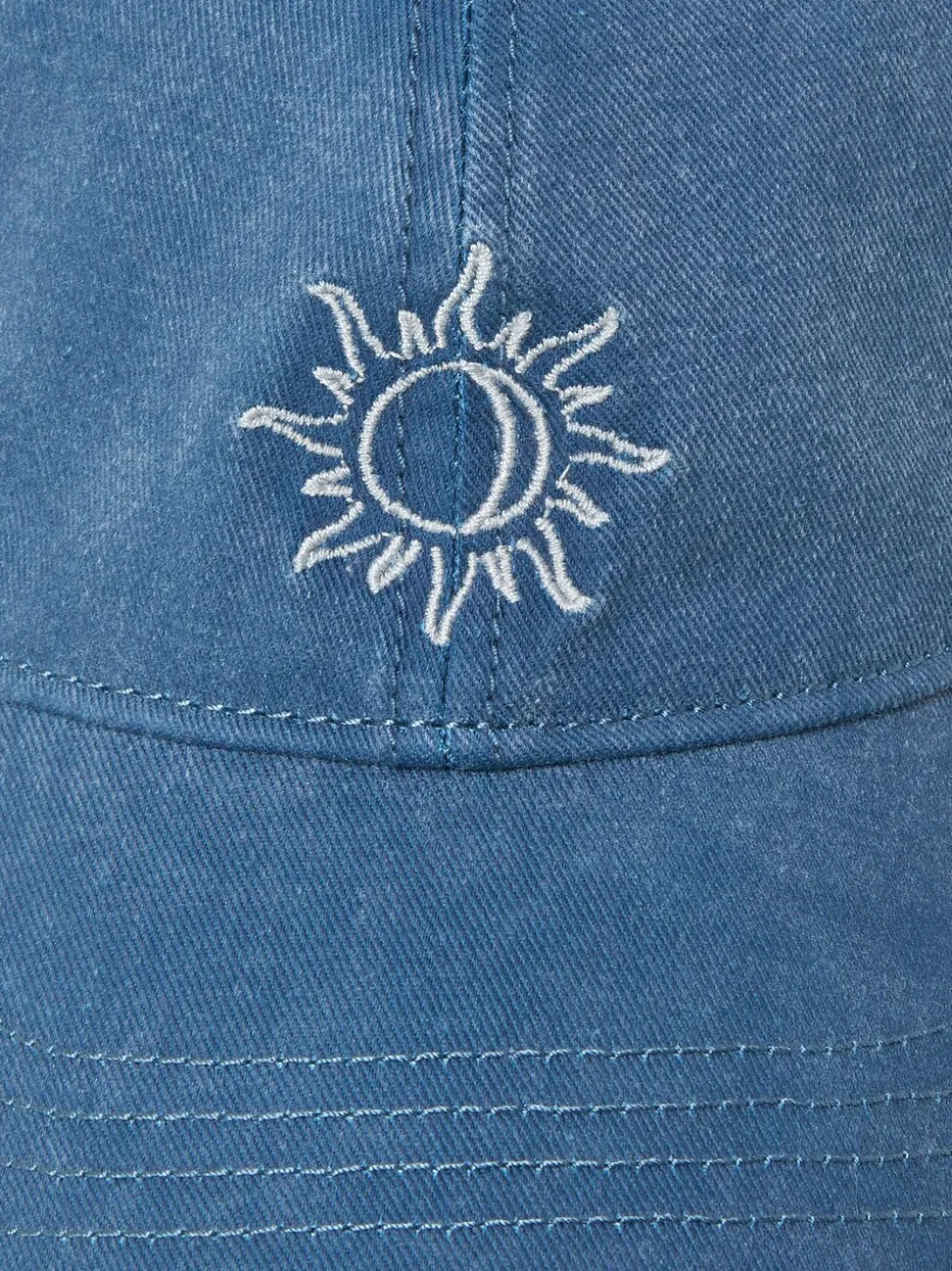 FatFace Blue Embroidered Sun Cap