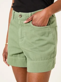 FatFace Broadway Mint Green Woven Shorts