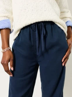FatFace Charlie Navy Tapered Trouser