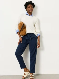 FatFace Charlie Navy Tapered Trouser