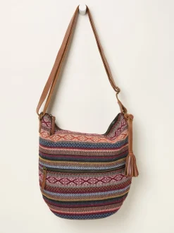 FatFace Evalie Multi Woven Crossbody Bag