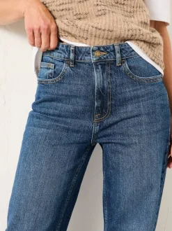 FatFace Filby Blue Denim Relaxed Straight Jeans