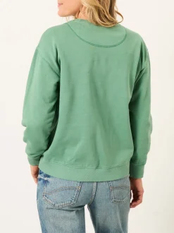 FatFace Georgia Jade Green Crew Sweatshirt
