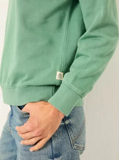 FatFace Georgia Jade Green Crew Sweatshirt