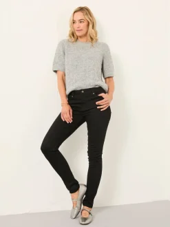 FatFace Hayle Black Denim Five Pocket Jegging