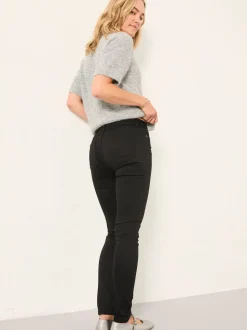FatFace Hayle Black Denim Five Pocket Jegging