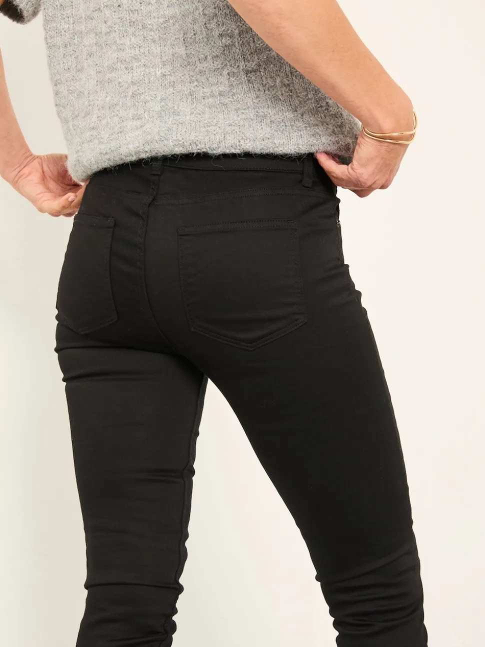 FatFace Hayle Black Denim Five Pocket Jegging