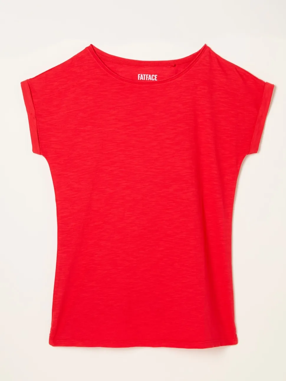 FatFace Ivy Red Round Neck T-Shirt
