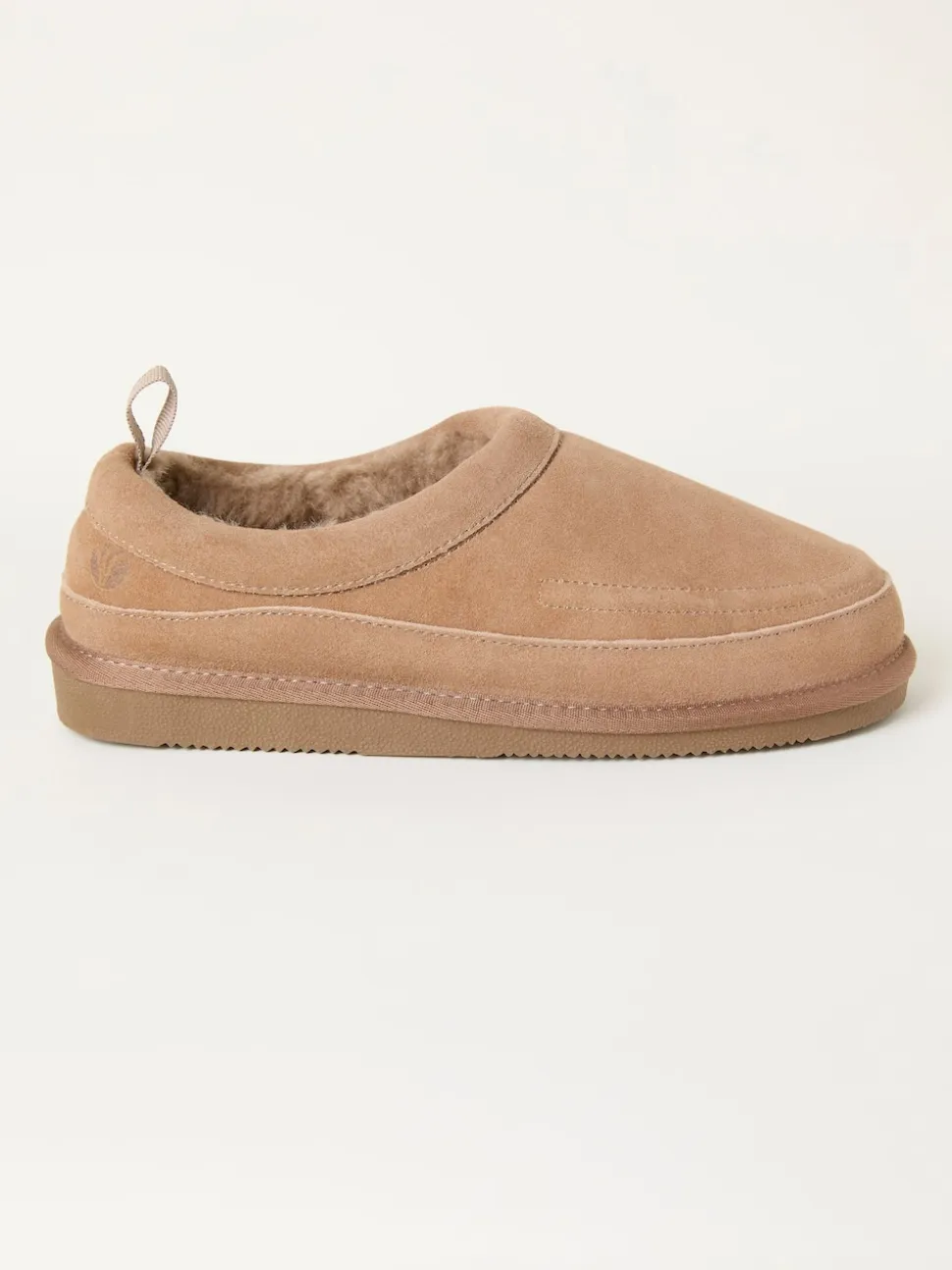 FatFace Laura Mink Brown Suede Slipper