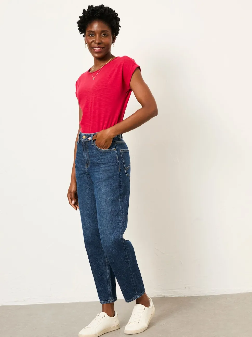 FatFace Marlow Indigo Blue Taper Leg Jean