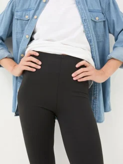 FatFace Meribel Black Full Length Leggings