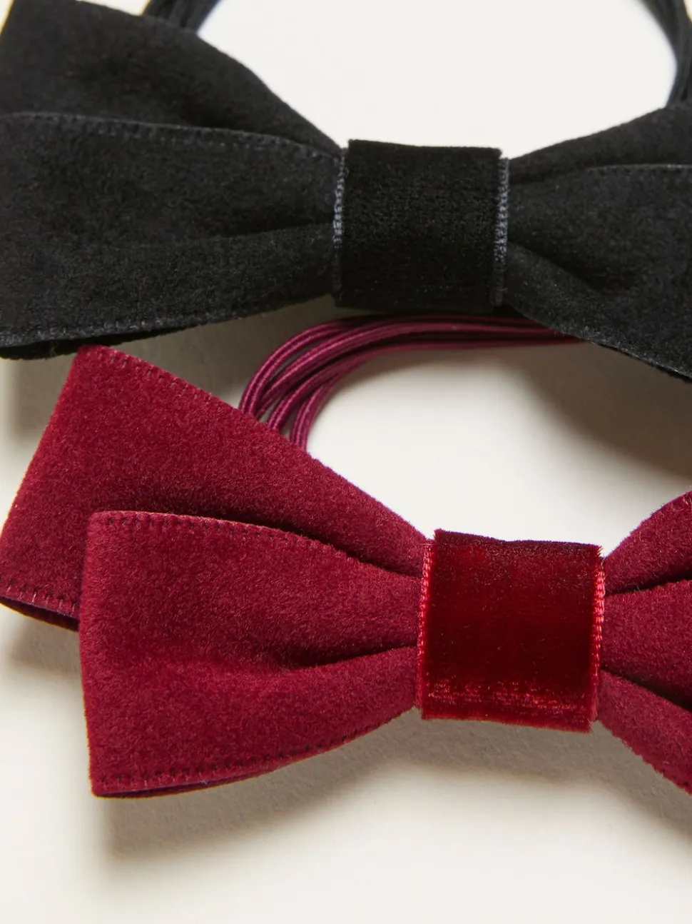 FatFace Multi 2 Pack Bow Hair Ties