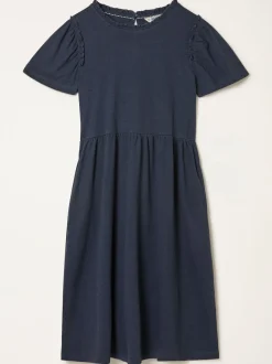FatFace Navy Josie Jersey Dress