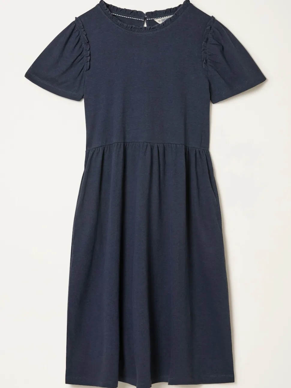 FatFace Navy Josie Jersey Dress