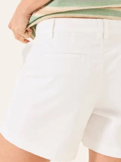 FatFace Padstow White Chino Shorts