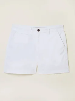 FatFace Padstow White Chino Shorts