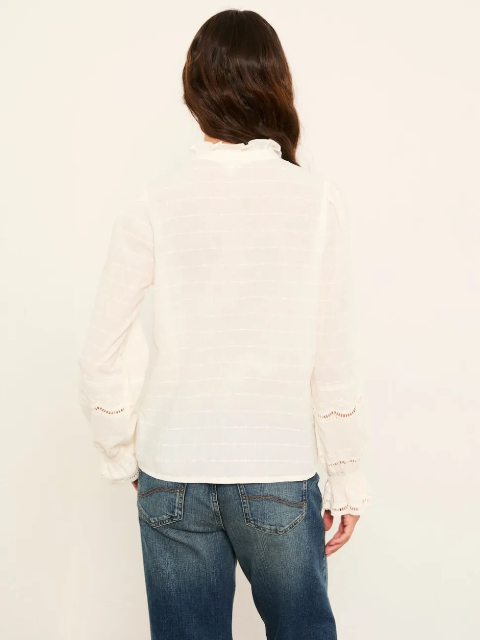 FatFace Pia Ivory Blouse