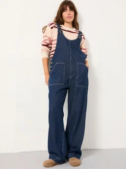 FatFace Raffles Blue Denim Dungaree