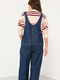 FatFace Raffles Blue Denim Dungaree