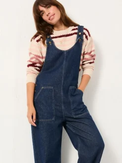 FatFace Raffles Blue Denim Dungaree