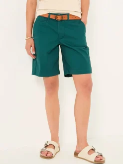 FatFace Sandown Teal Blue Chino Shorts