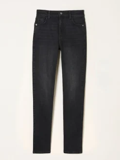 FatFace Shenley Washed Black Slim Jeans