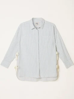 FatFace Skyla Ivory Stripe Shirt