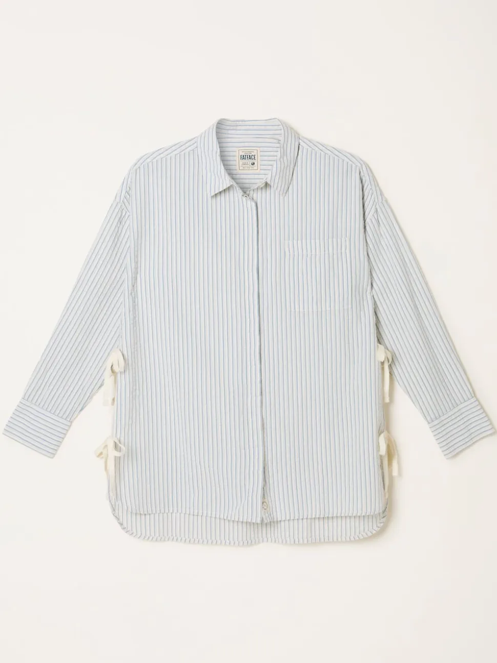 FatFace Skyla Ivory Stripe Shirt