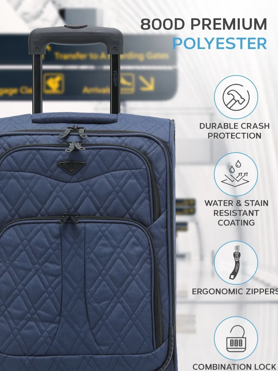 Flight Knight Soft Case Carry On Suitcase Hand Luggage