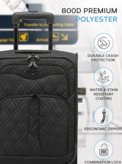 Flight Knight Soft Case Carry On Suitcase Hand Luggage
