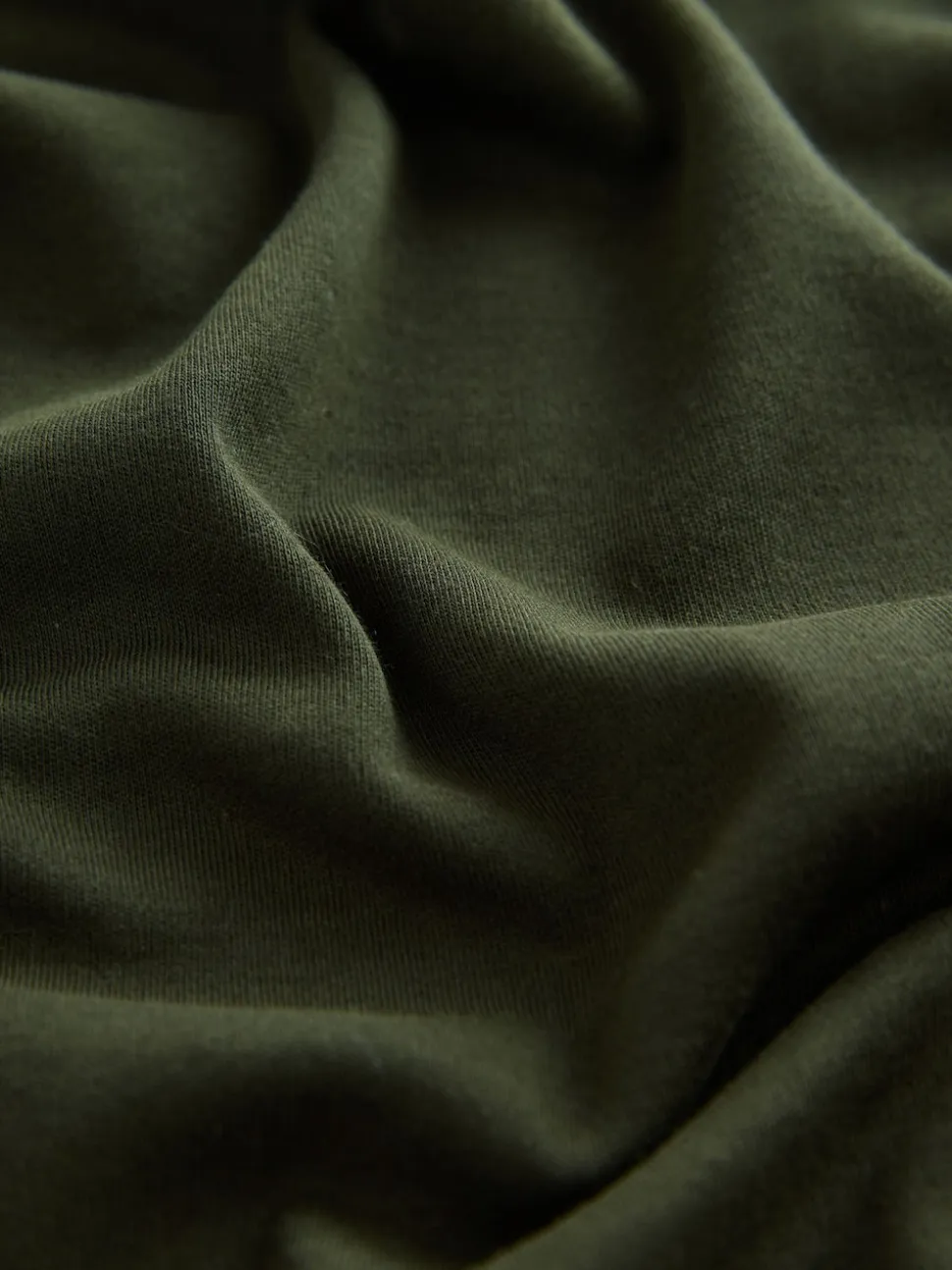Forest Green Relaxed Fit Heavyweight Longline T-Shirt