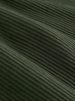 Forest Green Ribbed Seamless High Waist Leggings