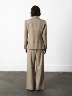 French Connection Brown Chester Bmb Brmu Blazer