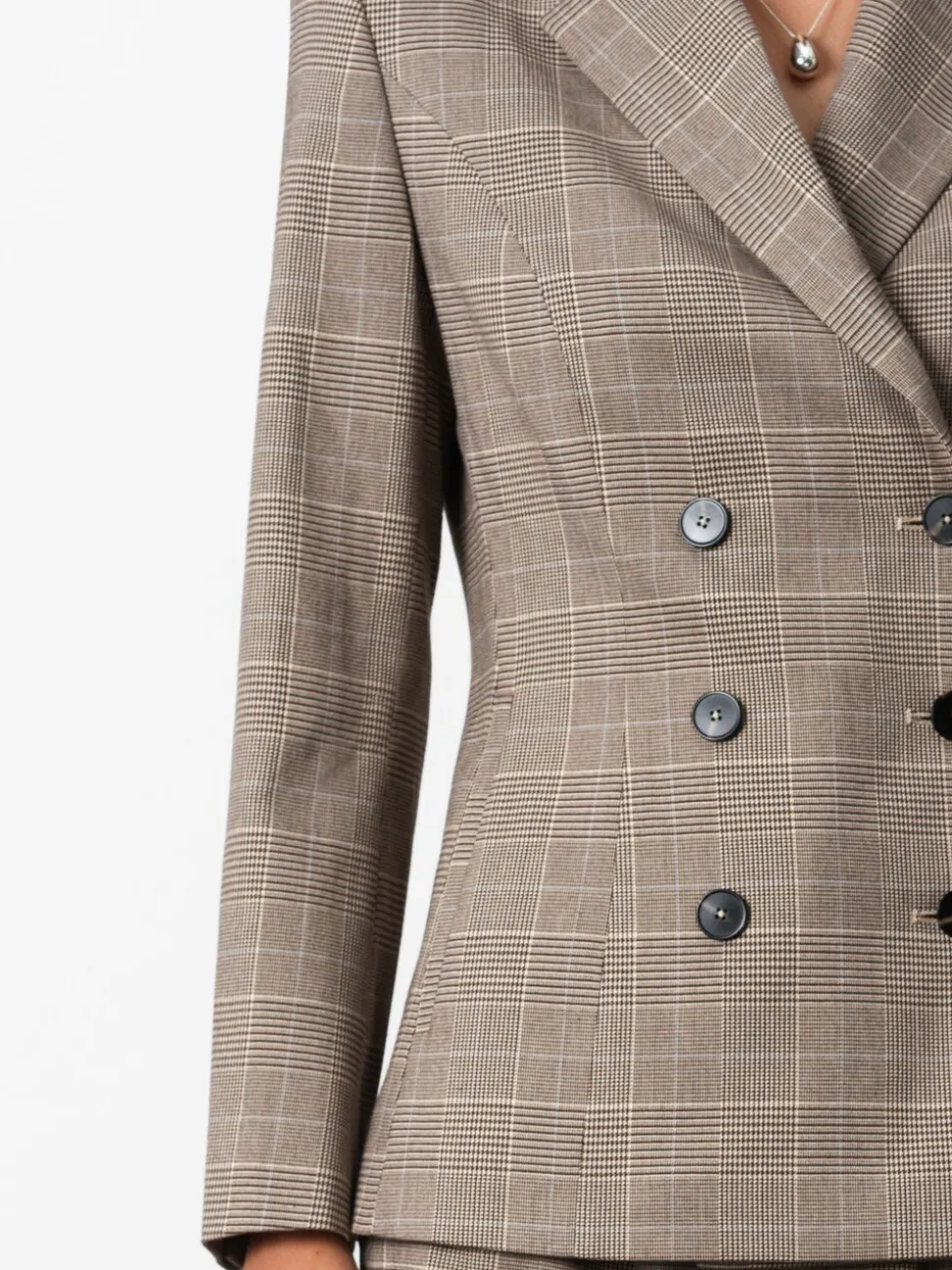 French Connection Brown Chester Bmb Brmu Blazer