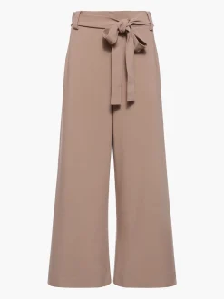 French Connection Brown Whisper Belted Culottes