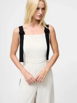 French Connection Natural Mara Vinnie Suiting Jumpsuit