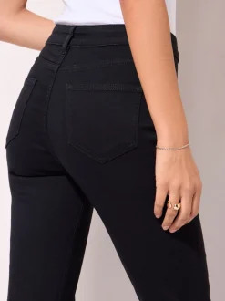 Friends Like These Black Petite High Waisted Jeggings