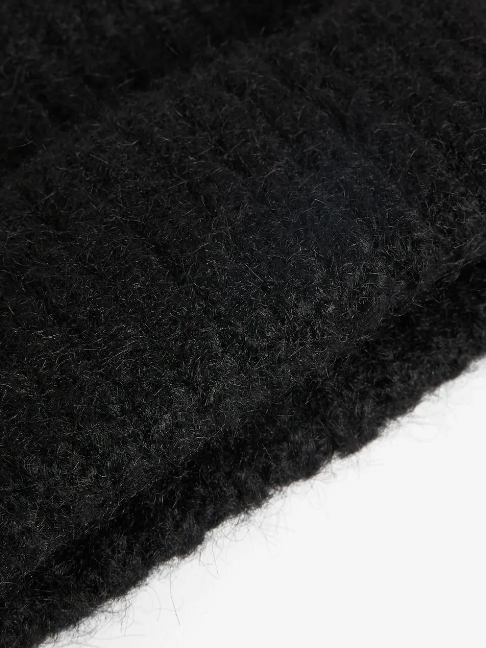 Friends Like These Black Cosy Knitted Beanie Hat