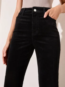 Friends Like These Black Bootcut Corduroy Trousers