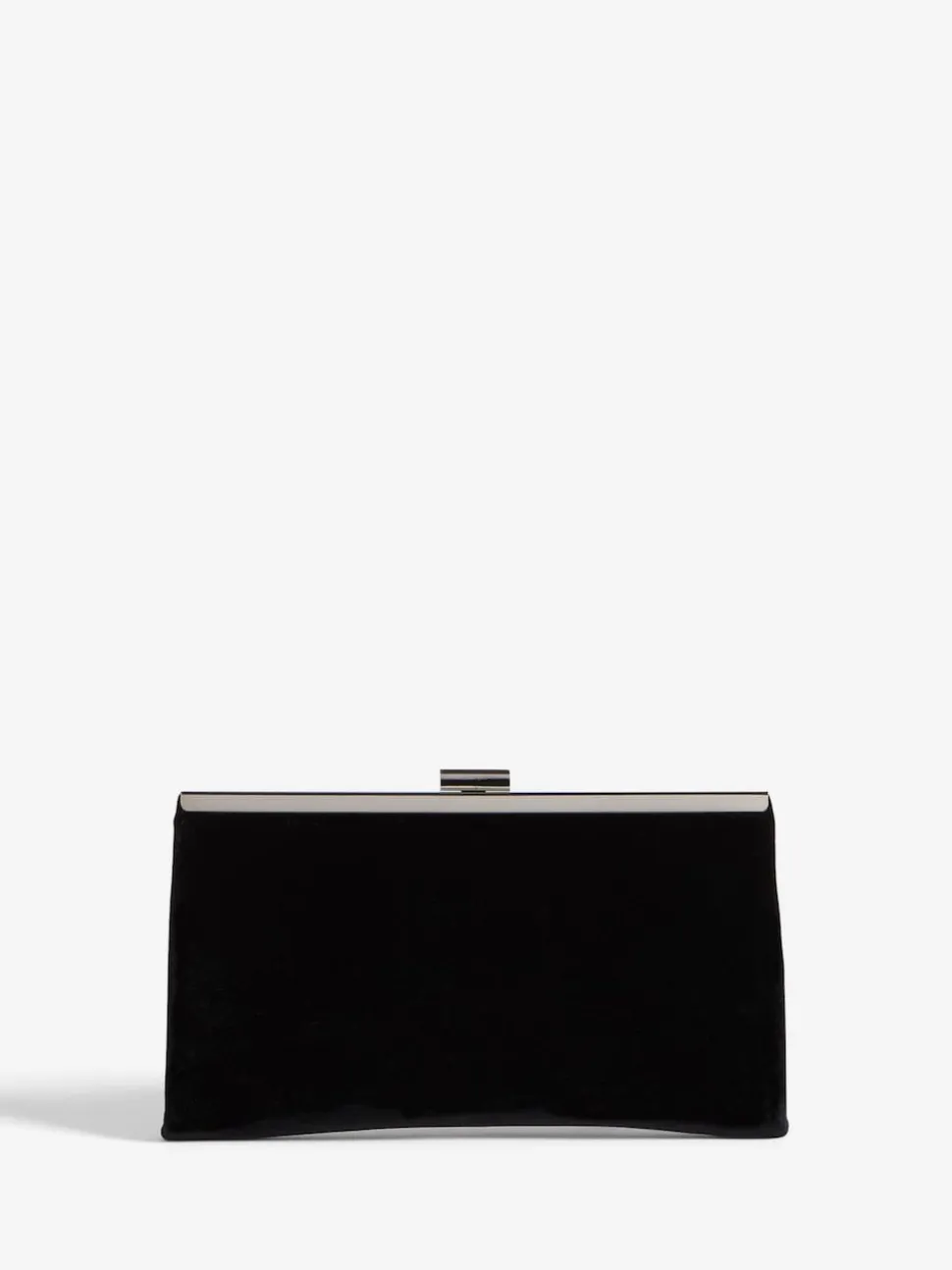 Friends Like These Black Velvet Occasion Clutch Bag
