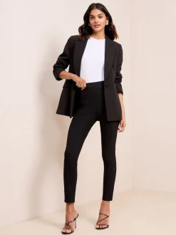 Friends Like These Black Sculpting Stretch Slim Trousers