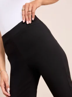 Friends Like These Black Sculpting Stretch Slim Trousers