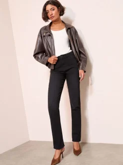 Friends Like These Black Straight Leg Jeans