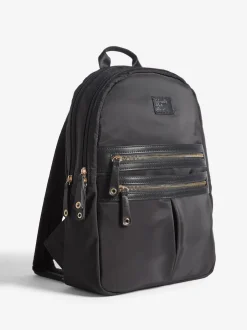 Friends Like These Black Nylon Backpack