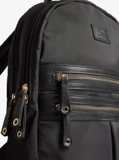 Friends Like These Black Nylon Backpack