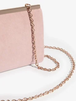 Friends Like These Blush Pink Suedette Occasion Clutch Bag